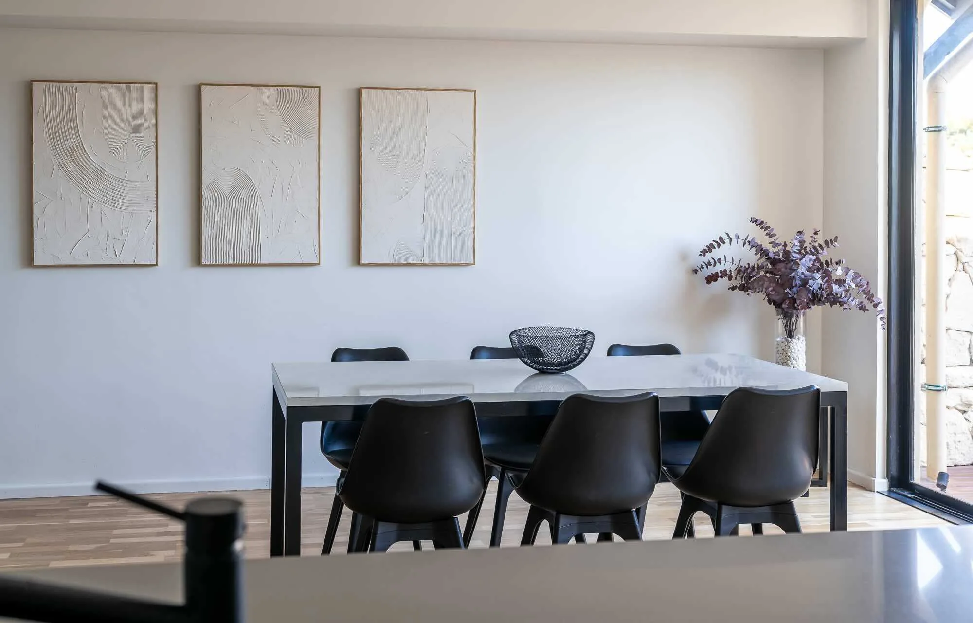 Dining area at Town Haus, a Swell Stays holiday home in Margaret River